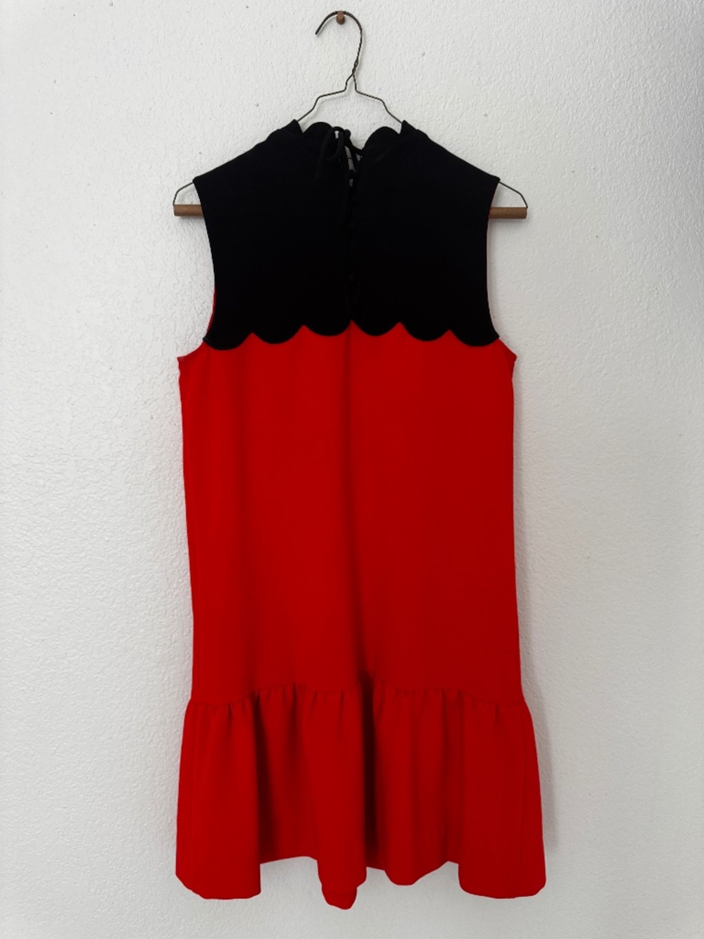 Orange and Black Victoria Beckham Dress
